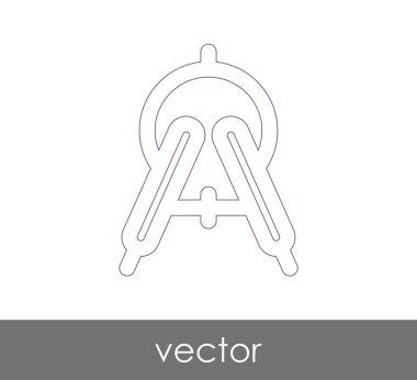 드로잉 나침반 아이콘