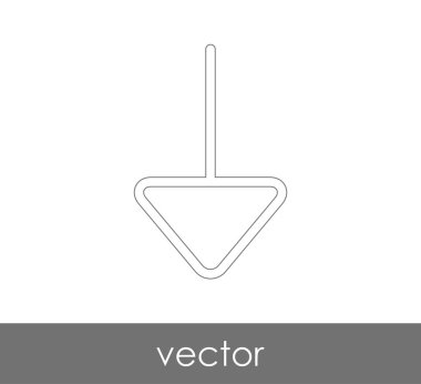 Ok simgesi, vektör çizim indir 