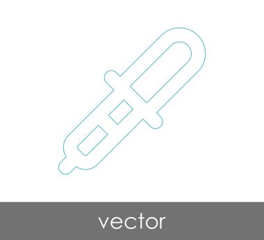 Damlalık tıbbi simge, vektör çizim