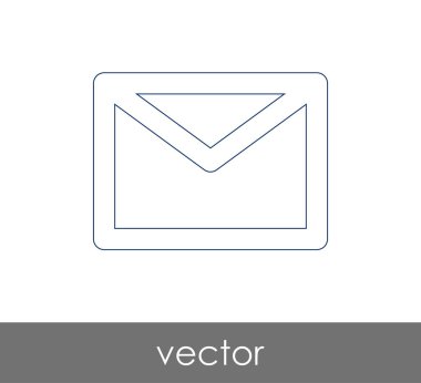 Vektör çizim, zarf simgesi, işareti  