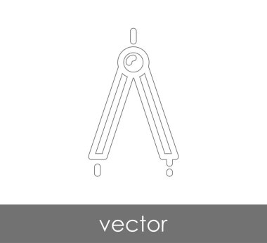 드로잉 나침반 아이콘