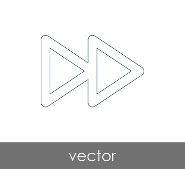 Hızlı ileri simgesi