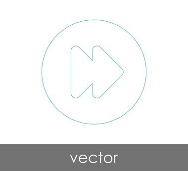 Hızlı ileri simgesi