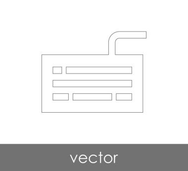 klavye simgesini tasarımını