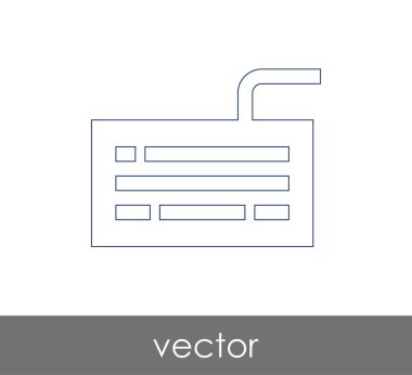 klavye simgesini tasarımını