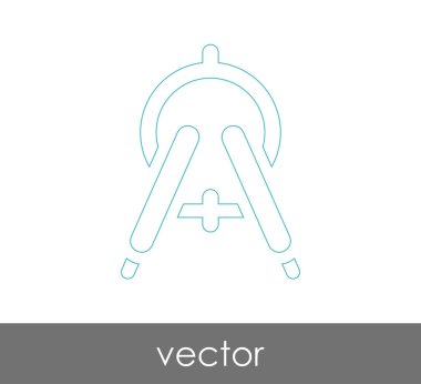 드로잉 나침반 아이콘