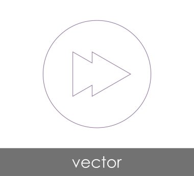 Hızlı ileri simgesi