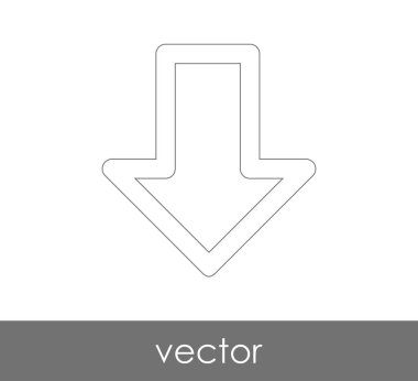 Ok simgesi, vektör çizim indir 