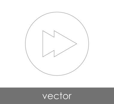 Hızlı ileri simgesi