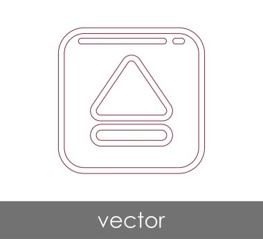 Vektör çıkarma simgesini