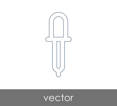 Damlalık tıbbi simge, vektör çizim