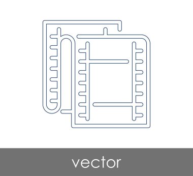 web tasarım ve uygulamalar için film simgesi