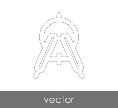 드로잉 나침반 아이콘