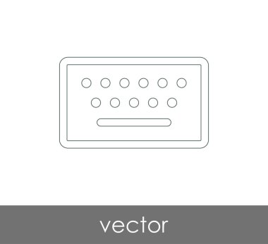 klavye simgesini tasarımını