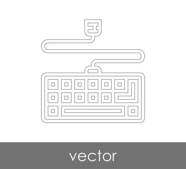 klavye simgesini tasarımını