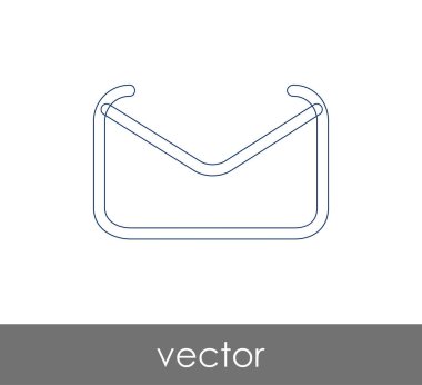 Vektör çizim, zarf simgesi, işareti  