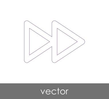 Hızlı ileri simgesi