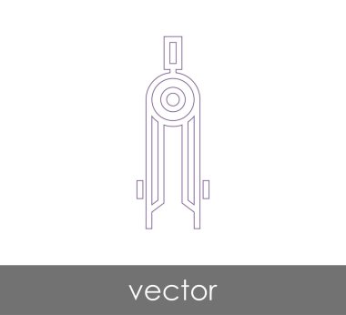 드로잉 나침반 아이콘