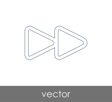 Hızlı ileri simgesi