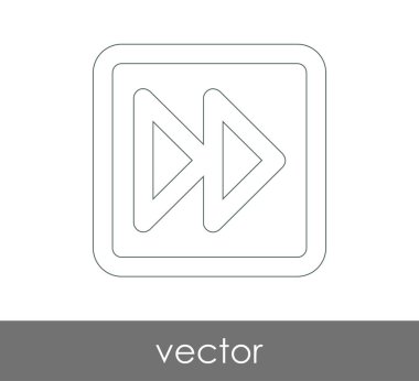 Hızlı ileri simgesi