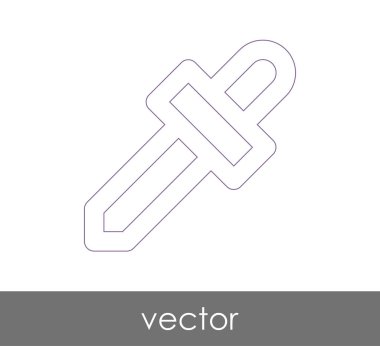 Damlalık tıbbi simge, vektör çizim