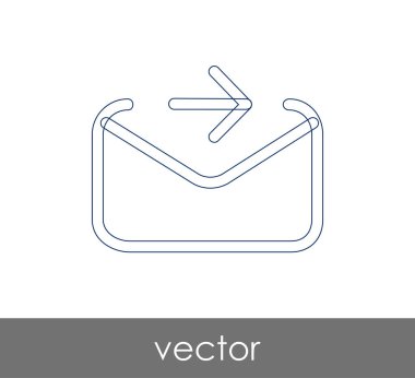 Gönder e-posta simgesi