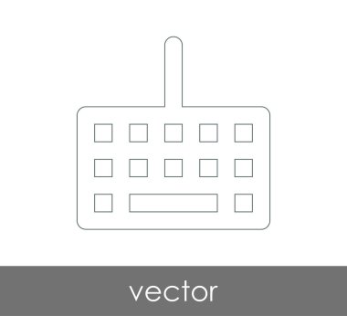 klavye simgesini tasarımını