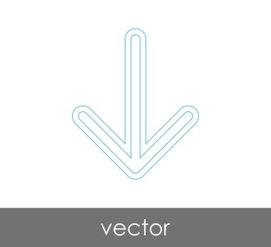 Ok simgesi, vektör çizim indir 