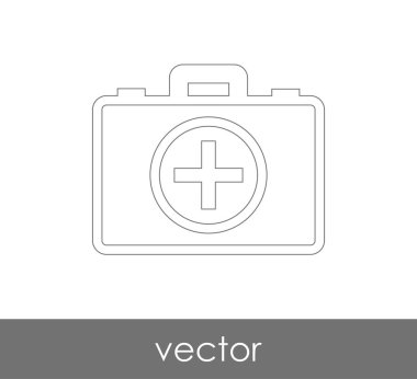 İlk yardım çantası simgesi