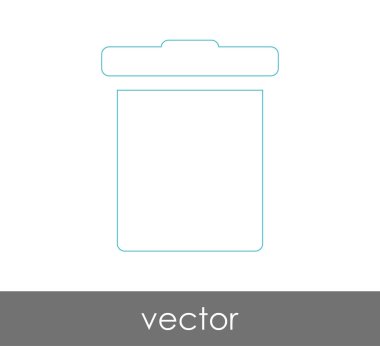 çöp kutusu simgesini