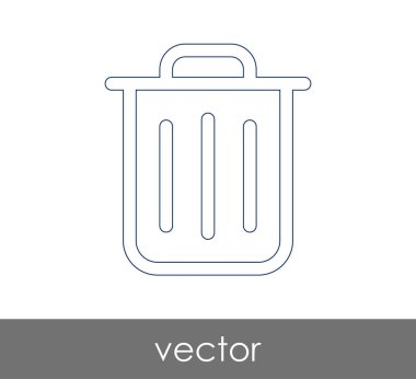 çöp kutusu simgesini