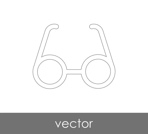 Eyeglasses icon — Stock Vector