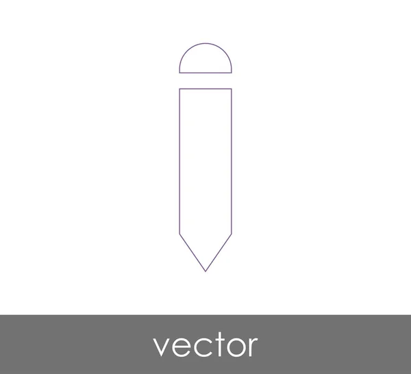 Editar icono de concepto — Vector de stock