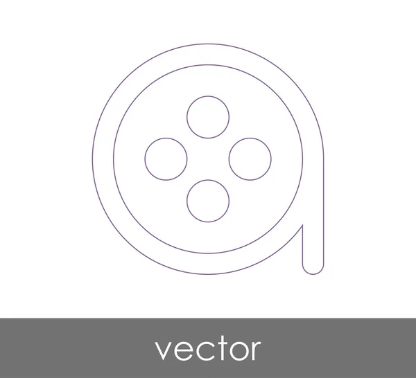 Ícone Filme Para Web Design Aplicações — Vetor de Stock