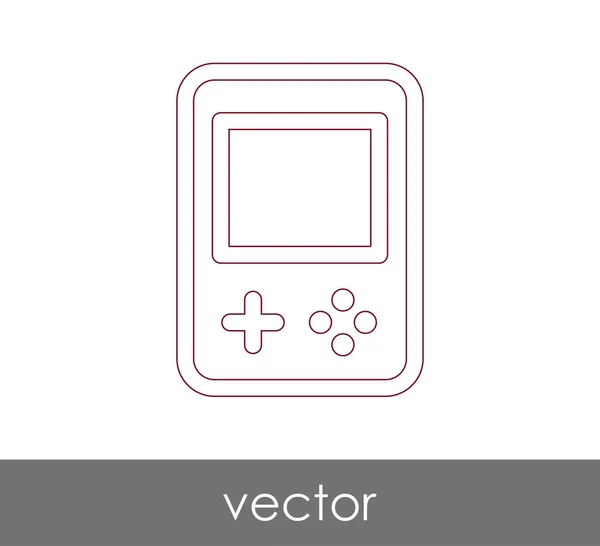Ikona joysticku — Stockový vektor