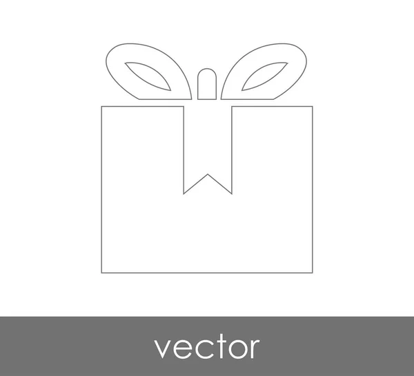 Gift icon — Stock Vector