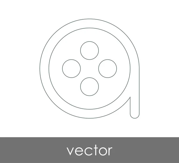 Ícone Filme Para Web Design Aplicações — Vetor de Stock