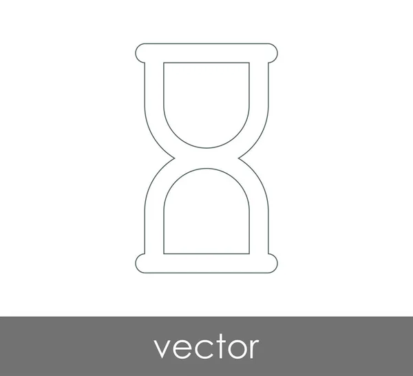 Vektor Illustration Design Der Sanduhr Symbol — Stockvektor