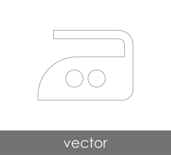 Vektoros Illusztráció Design Vas Ikon — Stock Vector