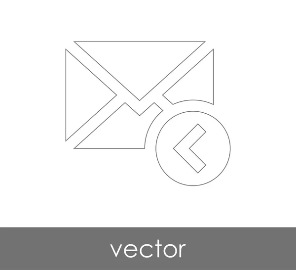 E-Mail-Antwort-Symbol — Stockvektor