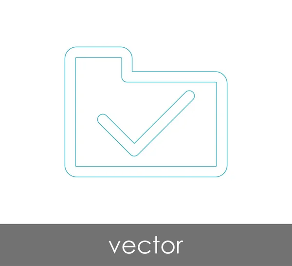 Mappa ikon — Stock Vector