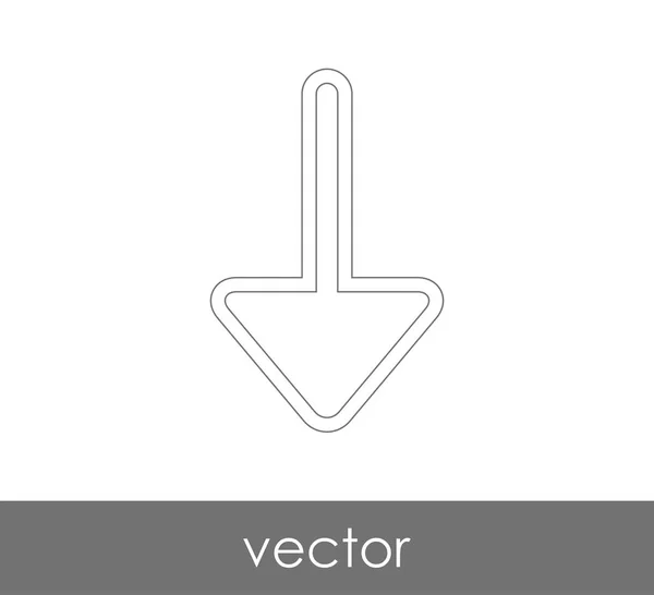 Descargar Icono Flecha Ilustración Vectores — Vector de stock