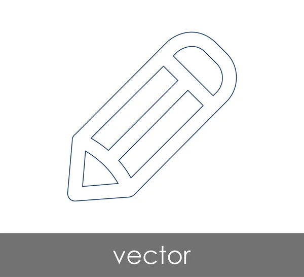 Editar icono de concepto — Vector de stock