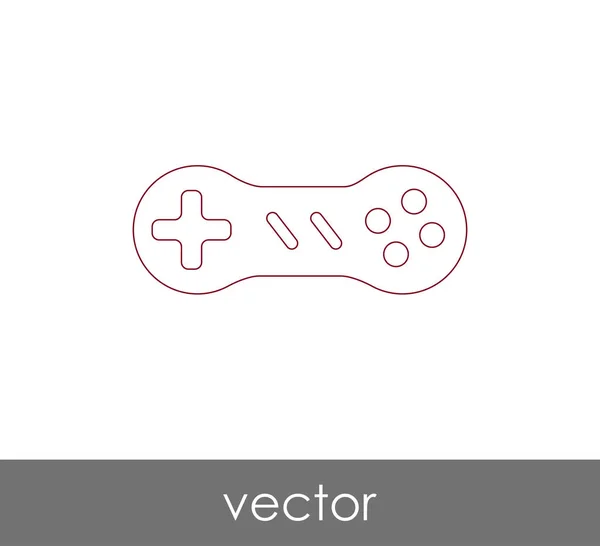 Icône de joystick — Image vectorielle