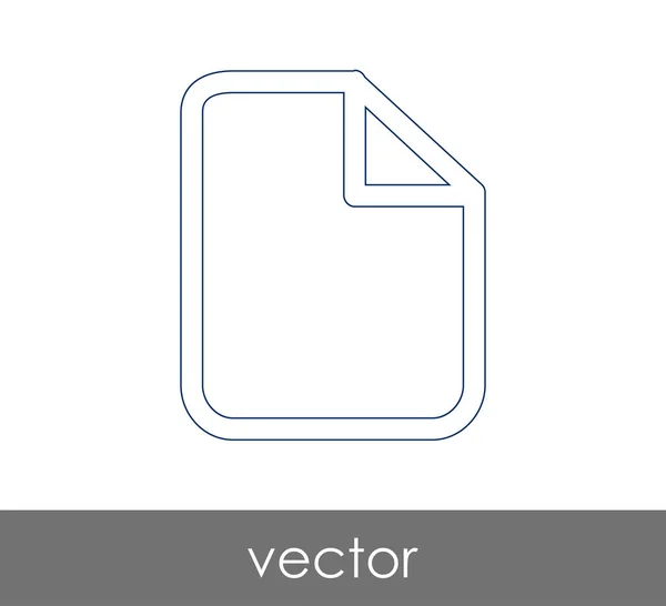 Иконка Документа Веб Дизайна Приложений — стоковый вектор