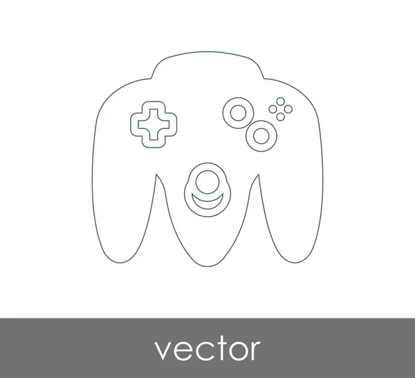 Icône de joystick — Image vectorielle