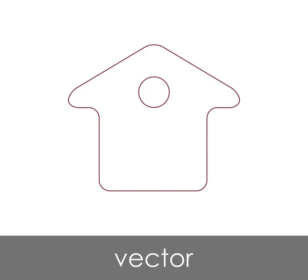 Home web icon — Stock Vector