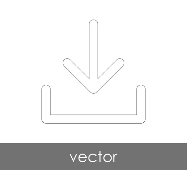 Descargar icono de flecha — Vector de stock