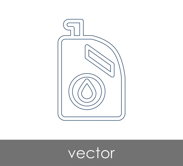 Icône de boîte de carburant — Image vectorielle