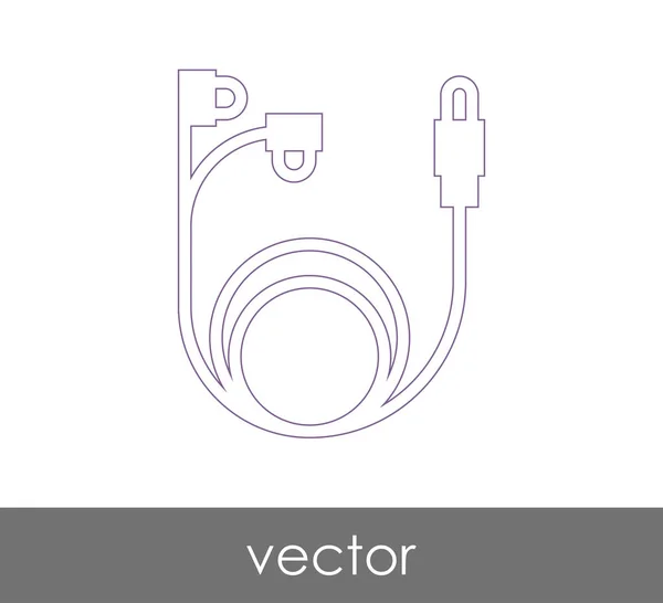 Icône écouteurs — Image vectorielle